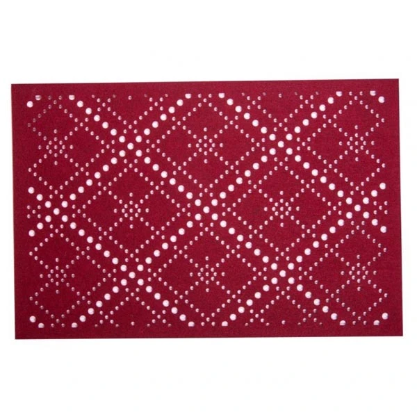 DAJ-MATA FILCOWA 45*30CM *BORDO PRETTY* 89053