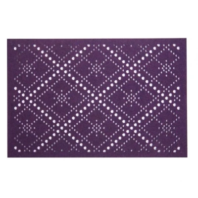 DAJ-MATA FILCOWA 45*30CM *FIOLET PRETTY* 89055