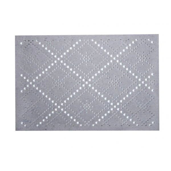 DAJ-MATA FILCOWA 45*30CM *SZARA PRETTY* 89054