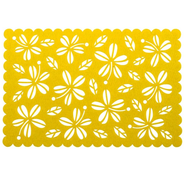 DAJ-MATA PROST. ŻÓŁTA 45*30 KWIAT 32836