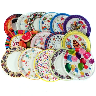 PM-TALERZ PAPIEROWY FI 180MM A'8 *ZDOBIONY*