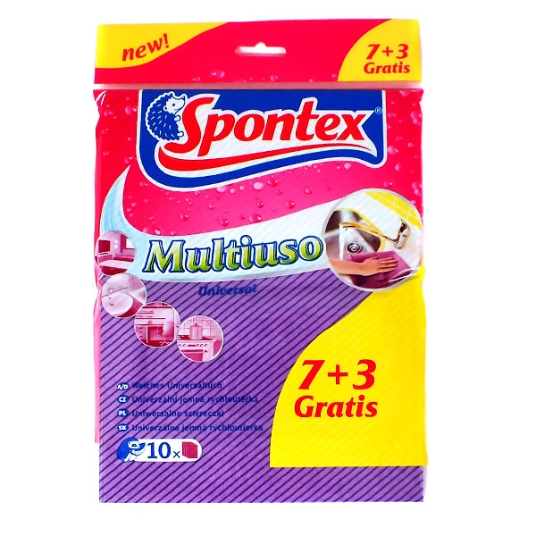 SPON-ŚCIERKA UNIWERSALNA 7+3GRATIS MULTIUSO