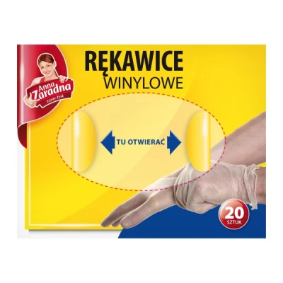 STELLA-RĘKAWICE WINYLOWE UNIWERSALNE A'20