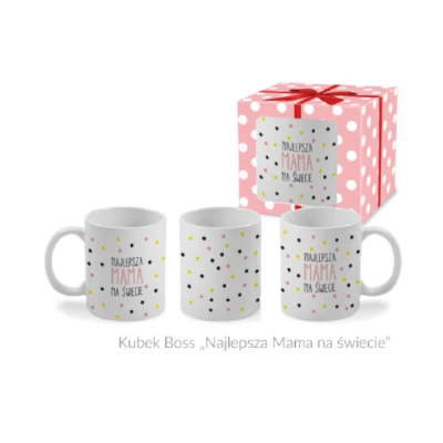 BG-KUBEK BOSS 300ML *NAJLEPSZA MAMA NA ŚWIECIE*