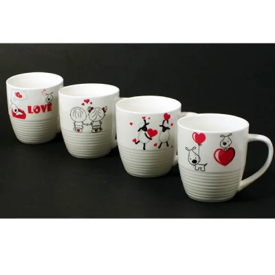 CH-KUBEK PORCELANOWY 345ML *SERCE* 2848