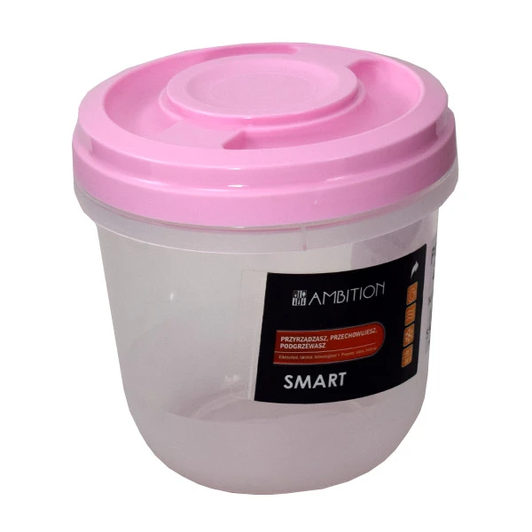 DAJ-POJEMNIK DO MIKROFALÓWKI 0,75L RÓŻOWY 51776