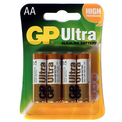 GP-KPL.4 BATERII AA LR6 ULTRA ALKALINE 15AUXMB-U4