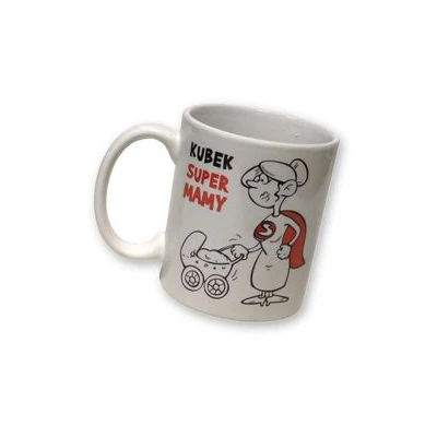 KUBEK PORCELAN.*SUPER MAMA*