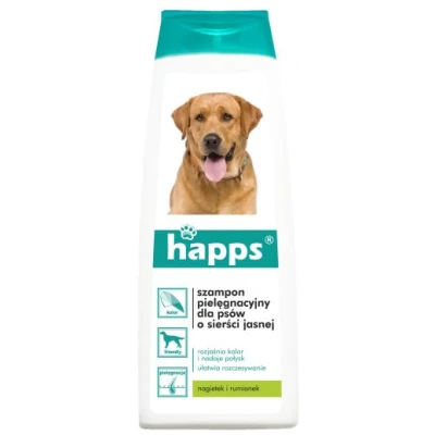 SZAMPON DLA PSÓW O SIERŚCI JASNEJ 200