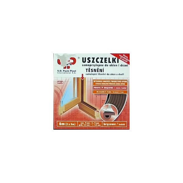 USZCZ.GUM.OKIENNA 6 MB"P"BRŃZ