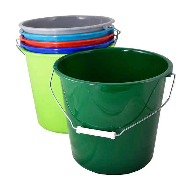 WIADRO DOMOWE 10L Z METALOWĄ RĄCZKĄ