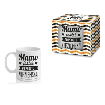 BG-KUBEK BOSS 300ML *MAMO JESTEŚ NIEZIEMSKA*