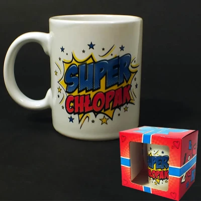 BG-KUBEK BOSS 300ML *SUPER CHŁOPAK*