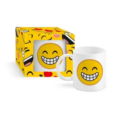 BG-KUBEK BOSS 300ML EMOTKI *SZEROKI UŚMIECH*