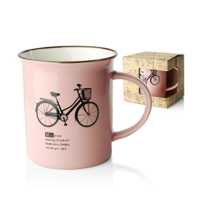 MON-KUBEK ROWER RÓŻ 300ML 0231