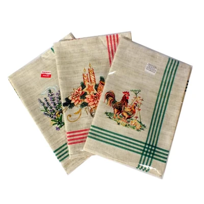 ROD-ŚCIERKA BAWEŁNIANA/LNIANA *KOGUT/MIX* /2/