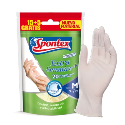 SPON-RĘKAWICE 15+5 EXTRA SENSITIVE *M*