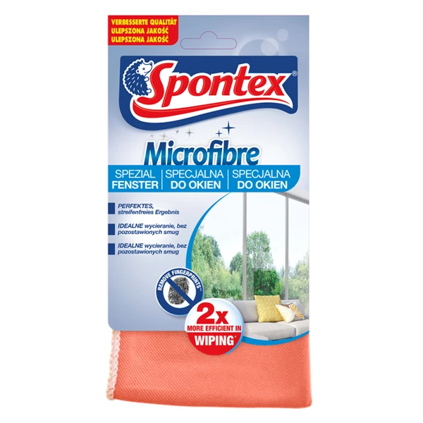 SPON-ŚCIERKA DO OKIEN *MICROFIBRE SPECJAL WINDOW* 97000145