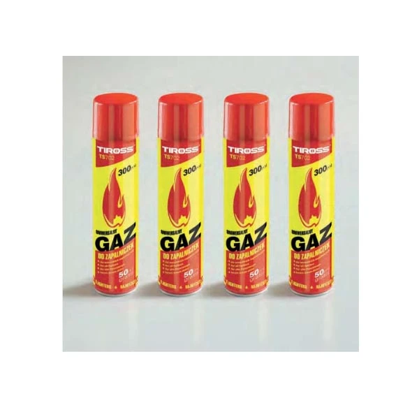 TIROSS-GAZ DO ZAPALNICZEK 300ML TS-702
