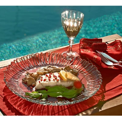 DAJ-TALERZ PŁYTKI 31,5CM *AURORA* 74741