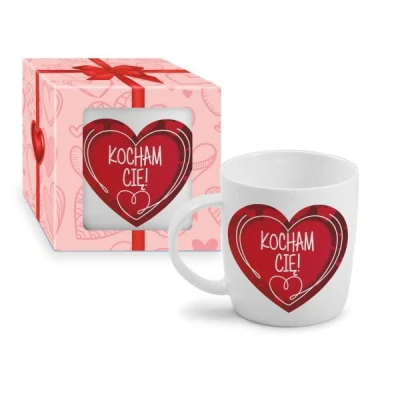 BG-KUBEK NBC NISKI *KOCHAM CIĘ-SERCE*