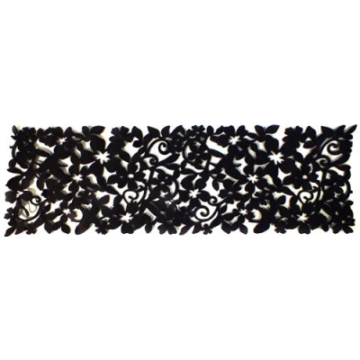 DAJAR-BIEŻNIK AŻUR *TAUPE/BRĄZ 20791* 100X30