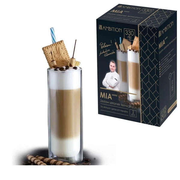 DAJ-ZESTAW 2-SZKLANEK TERMO WYSOKIE 330ML 96860