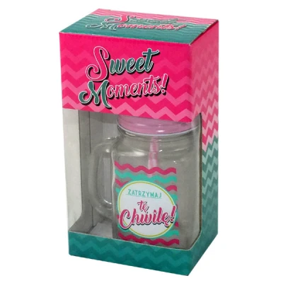 BG-SŁOIK Z RURKĄ 450ML *ZATRZYMAJ CHWILĘ*