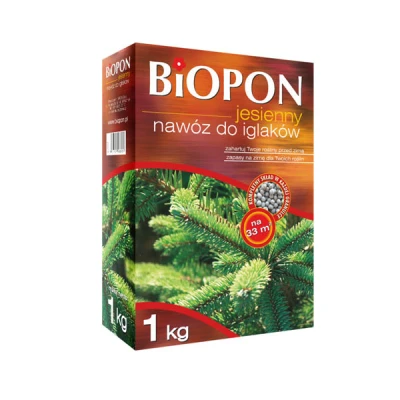 BIOP-NAWÓZ JESIENNY DO IGLAKÓW GRANULAT 1KG