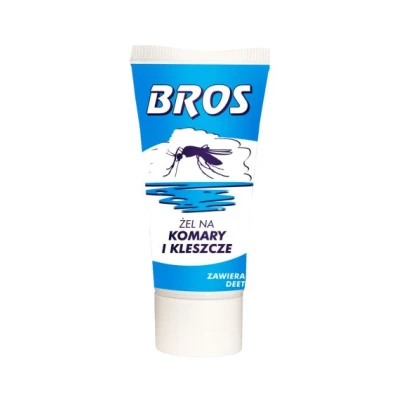 BROS-ŻEL NA KOMARY I KLESZCZE 50ML /DEET 15%/