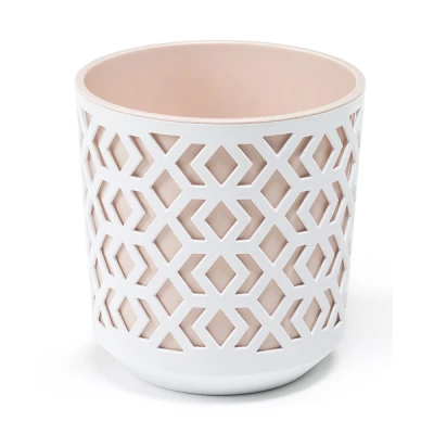 LAM-DONICZKA *AZTEK* 14CM BIAŁY/JASNY BEŻ