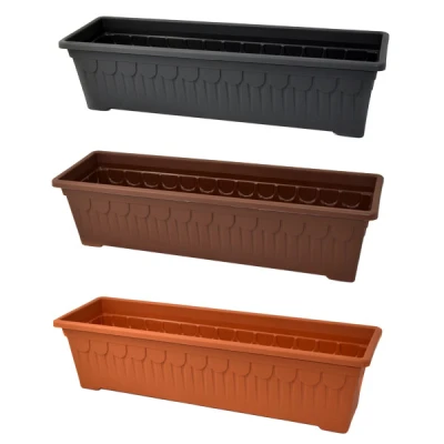 SKL-SKRZYNKA BALKONOWA 40CM JASNY SZARY