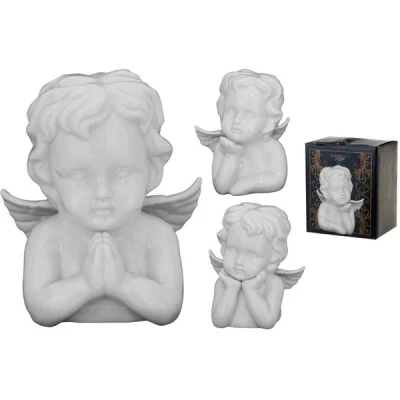 NL-ANIOŁ PORC.BIAŁY 12*10CM