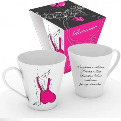 BG-KUBEK GLAMOUR *DWOISTOŚĆ KOBIETY*