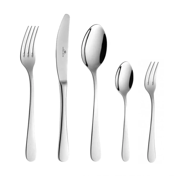 GERLACH-KPL. SZTUĆCÓW POŁYSK 60-EL W PUDEŁKU *FLOW* 34P