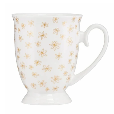 DAJ-KUBEK DIANA 300ML KWIATKI ZŁOTE 39924