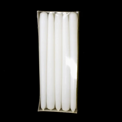 ADPAL-ŚWIECA STOŻKOWA 240/22 MATOWA BIAŁA A'10