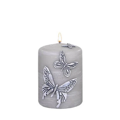 AD-ŚWIECA PIEŃKOWA 100/70 BUTTERFLY MATOWA JASNY POPIEL