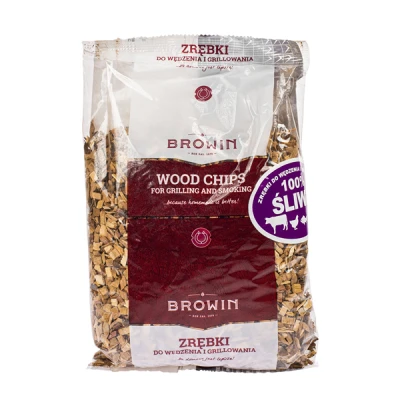 BROWIN-ZRĘBKI ZAPACHOWE 100% ŚLIWA KL8 - 450G 780304