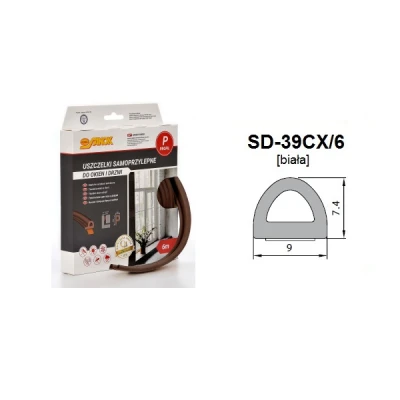 SAN-USZCZELKA *P* BIAŁA 6M SD-39CX/6-0