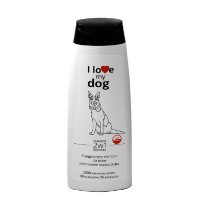 SZAMPON DLA PSA *LOVE INTENSYWNIE OCZYSZCZAJĄCY* 2w1 250ML