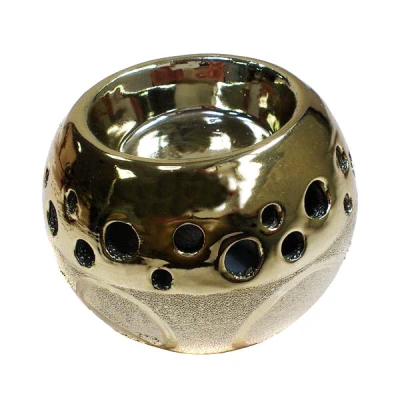 TOM-ŚWIECZNIK KULA CERAMICZNY 9CM *WS64*