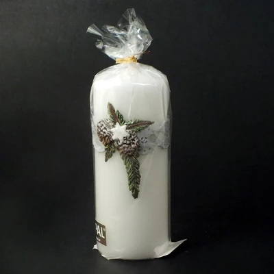 ADPAL-ŚWIECA KLUBOWA KL-5 ŚWIERKOWY ZAKĄTEK LAKIER BIAŁA