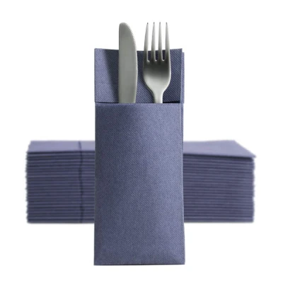 AKU-SERWETKI CLARINA KANGUREK GRANATOWE 50SZT