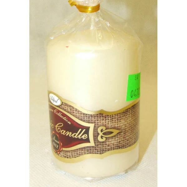 ADPAL-ŚWIECA KLUBOWA KL-3 METALIK PERLA ECRU