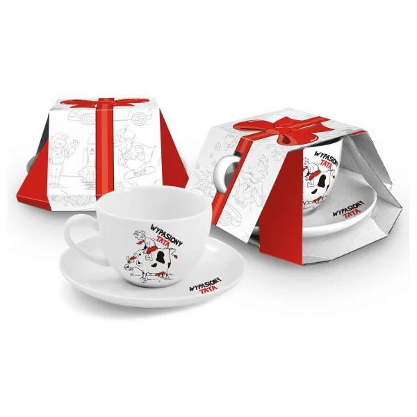 BG-FILIŻANKA Z SPODKIEM *WYPASIONY TATA*