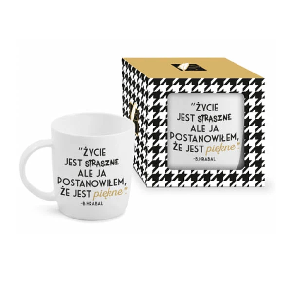 BG-KUBEK NBC NISKI SENTENCJE *ŻYCIE JEST STRASZNE*