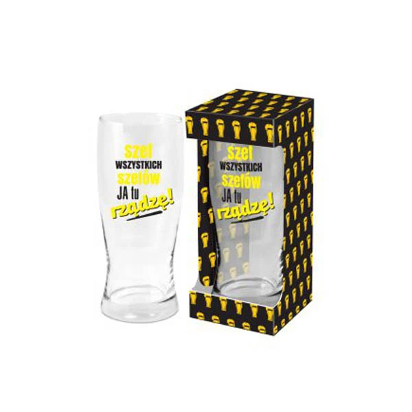 BG-SZKLANKA DO PIWA 500ML *SZEF WSZYSTKICH SZEFÓW*