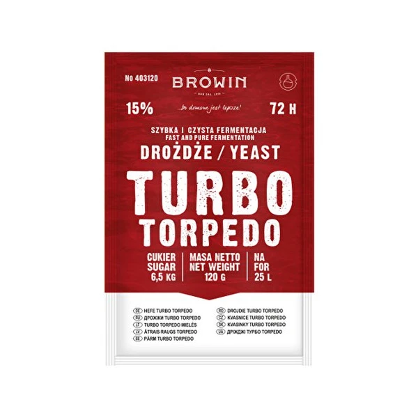 BIOWIN-DROŻDŻE GORZELNICZE TURBO 72H 403120