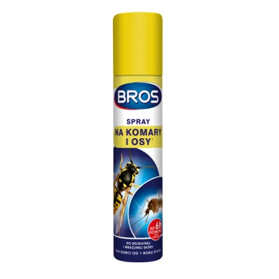 BROS-PŁYN NA KOMARY I OSY 120/90ML